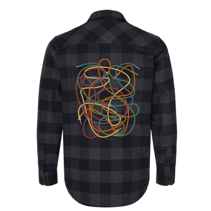 Modular Synthesizer Patch Cables Flannel Shirt | Artistshot