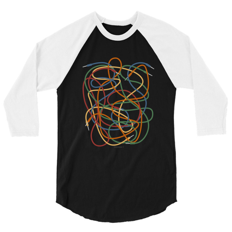 Modular Synthesizer Patch Cables 3/4 Sleeve Shirt | Artistshot