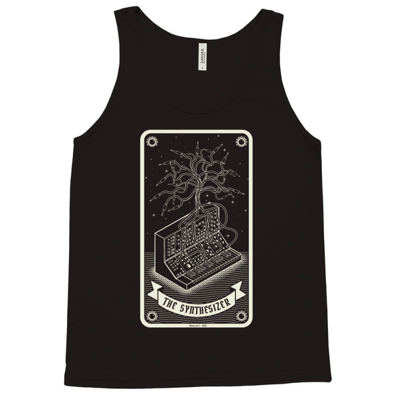 Modular Synthesizer Tarot Card 1 Tank Top | Artistshot