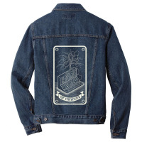 Modular Synthesizer Tarot Card 1 Men Denim Jacket | Artistshot