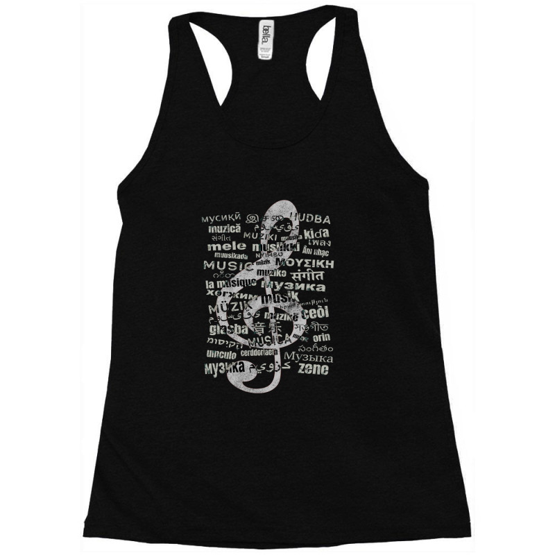 World Music Day .png Racerback Tank by MarkBressi | Artistshot