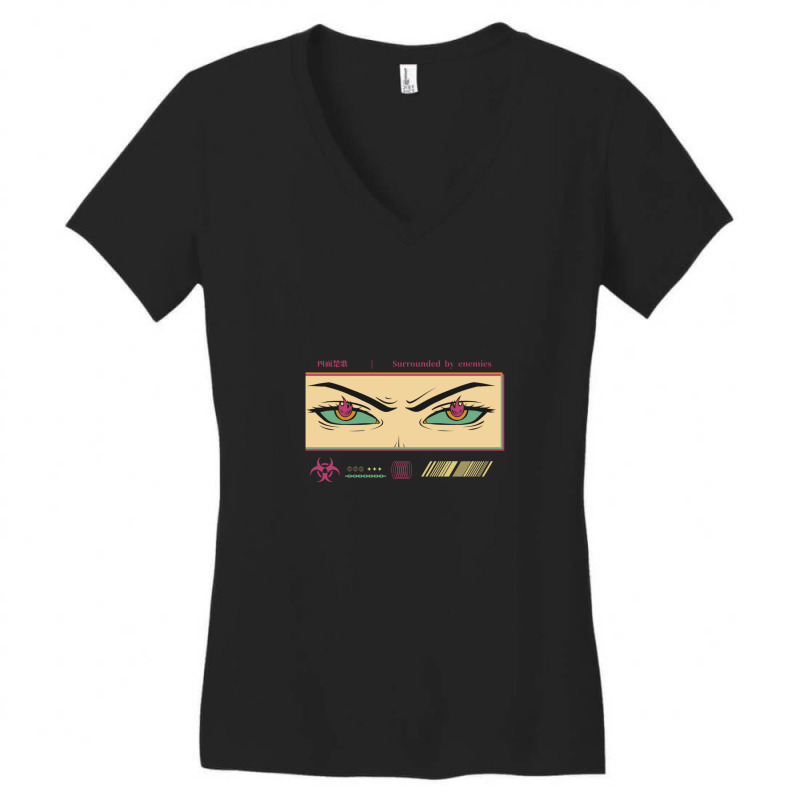 Anime Teen Girls Men Anime Anime 4 Women's V-Neck T-Shirt by RosalieSuzanneGibson | Artistshot