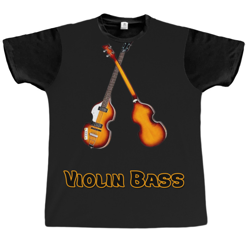 Hofner Violin Bass - Musical Instruments Graphic T-shirt by RobertLamarJackson | Artistshot