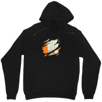 Ripped Electric Guitar Offset Style Orange Color Unisex Hoodie | Artistshot