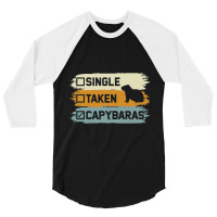 Capybara Lover Gifts 3/4 Sleeve Shirt | Artistshot