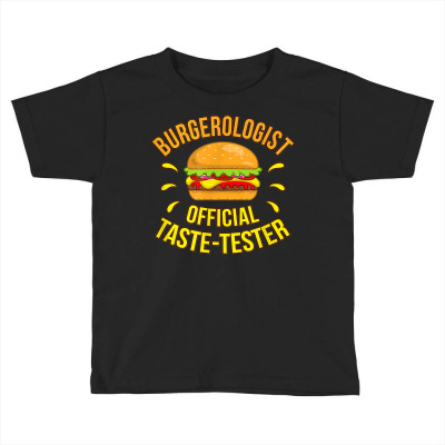 Burgerologist Burger Lover Graphic Cheeseburger Hamburger T Shirt Toddler T-shirt Designed By Xayah859