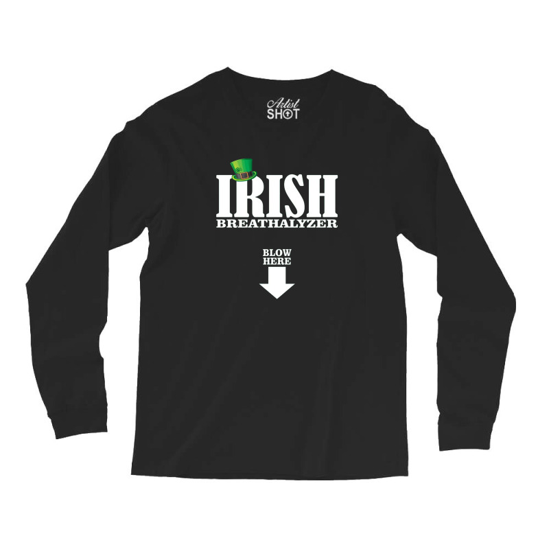 Irish Breathalyzer Long Sleeve Shirts | Artistshot