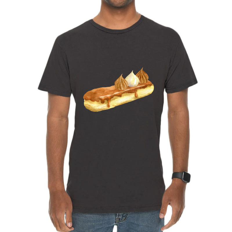 Caramel Eclair Vintage T-shirt | Artistshot