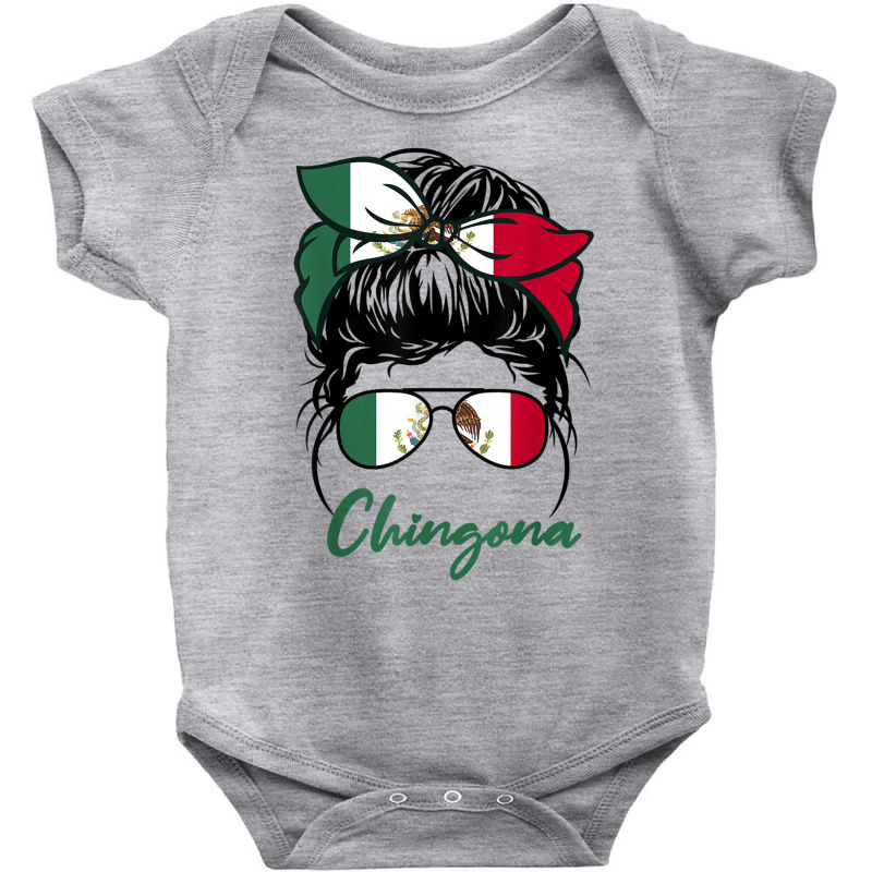 La Chingona Girl Funny Mexico Girl Mexicana Latinas Mexican T Shirt Baby Bodysuit by aiiluurosy | Artistshot