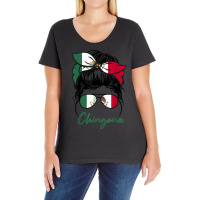 La Chingona Girl Funny Mexico Girl Mexicana Latinas Mexican T Shirt Ladies Curvy T-shirt | Artistshot