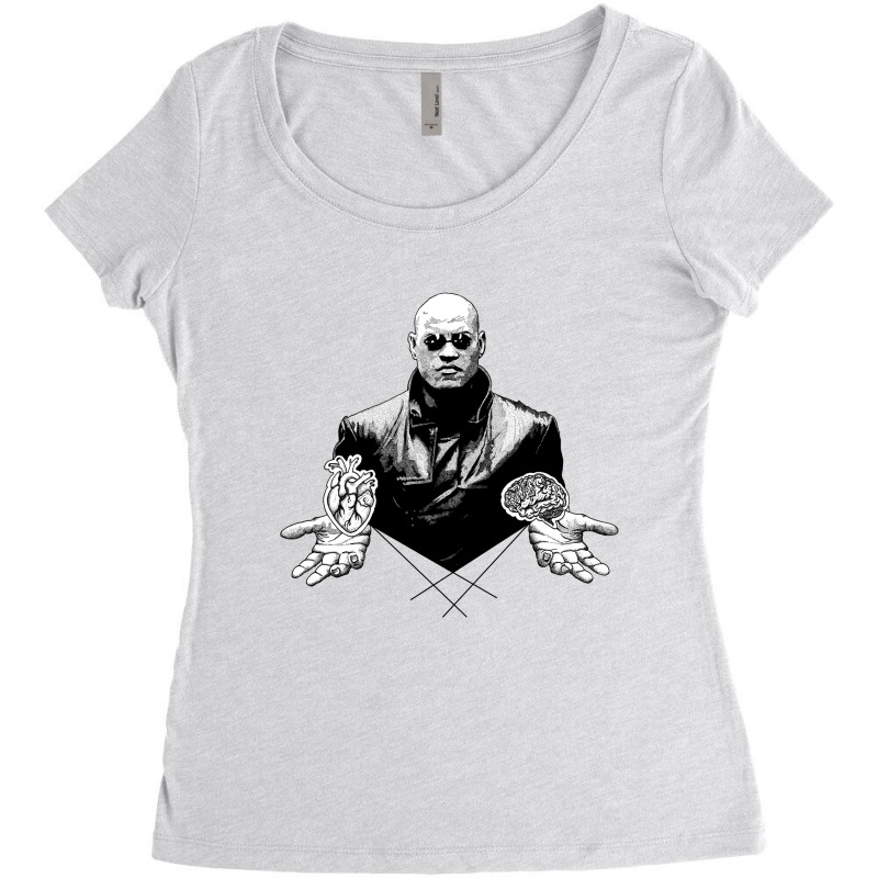 The Choice Of Morpheus Women's Triblend Scoop T-shirt by dotfog | Artistshot