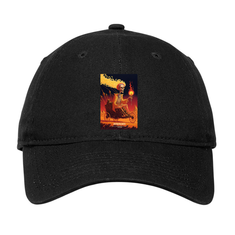 Basketball Stadium Scary Adjustable Cap | Artistshot