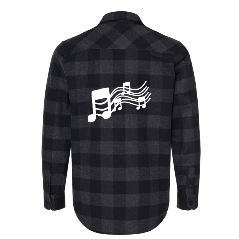 Musical Notes .png Flannel Shirt by PamzieAdams | Artistshot