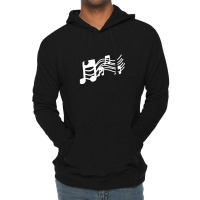 Musical Notes .png Lightweight Hoodie | Artistshot