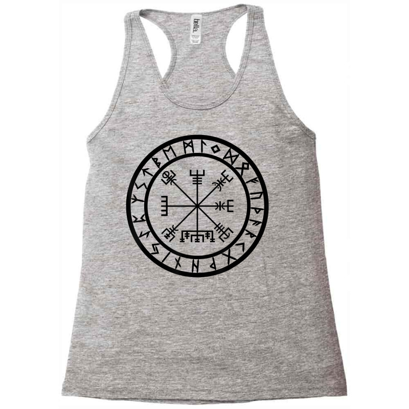 Vegvisir   Rune Circle T Shirt Racerback Tank by ald1heberts | Artistshot