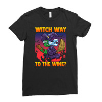 Cute Halloween Boo Pumpkin Magic Ladies Fitted T-shirt | Artistshot