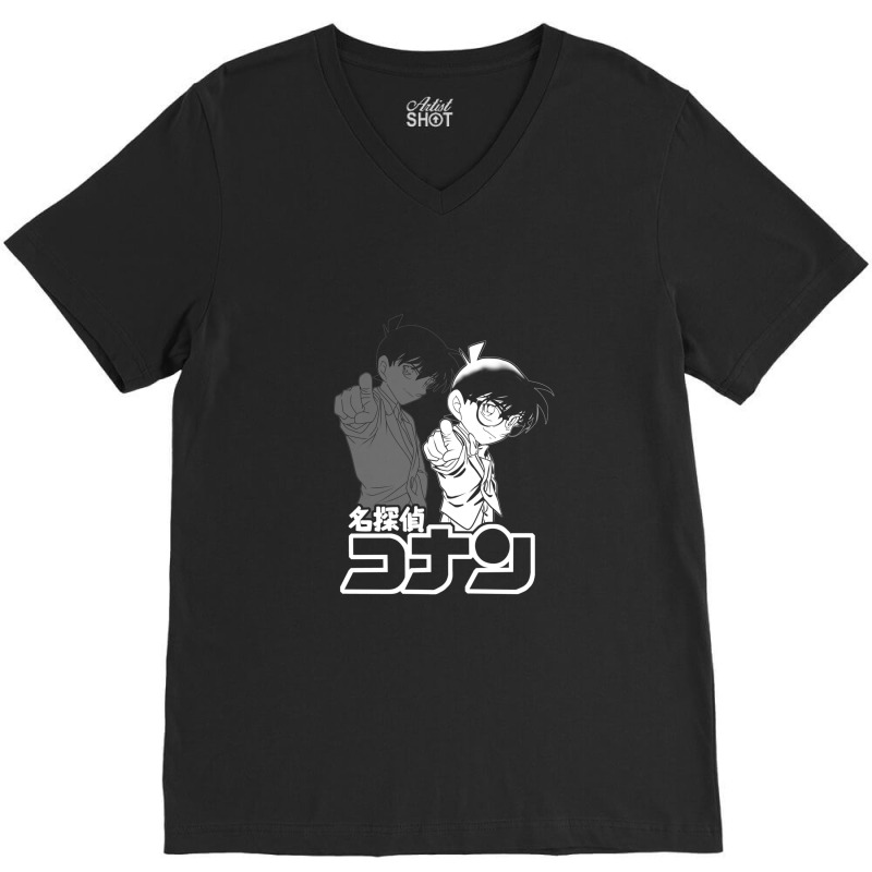 Detective Conan 1 V-Neck Tee by TerryPhelps | Artistshot