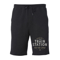 Womens Could Be A Train Station Kinda Day, Vintage Country Music T Shi Fleece Short | Artistshot