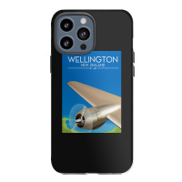 Wellington New Zealand Flight Poster 1.png Iphone 13 Pro Max Case | Artistshot