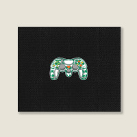 Gamer Gamer St. Patricks Day Landscape Canvas Print | Artistshot