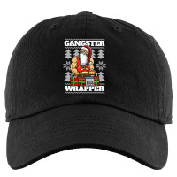 Gangsta Gangster Rap Christmas Theme  Ugly Christmas Hip Hop Themed Fo Kids Cap | Artistshot