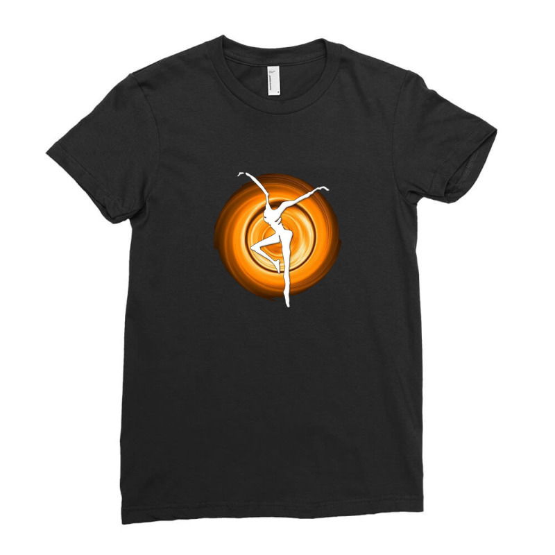 Fire Dance 1 Ladies Fitted T-Shirt by CrystalWanda | Artistshot