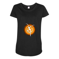 Fire Dance 1 Maternity Scoop Neck T-shirt | Artistshot