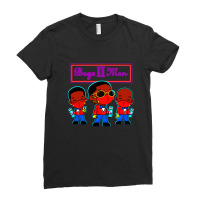 Boyz Men Emotional Ballads And A Cappella Harmony The Top Of Boyz Ii M Ladies Fitted T-shirt | Artistshot