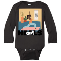 The Healing Power Of Mantra Osm Long Sleeve Baby Bodysuit | Artistshot