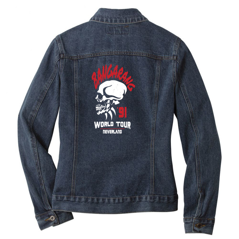 Bangarang World Tour Ladies Denim Jacket by putrimeheng | Artistshot