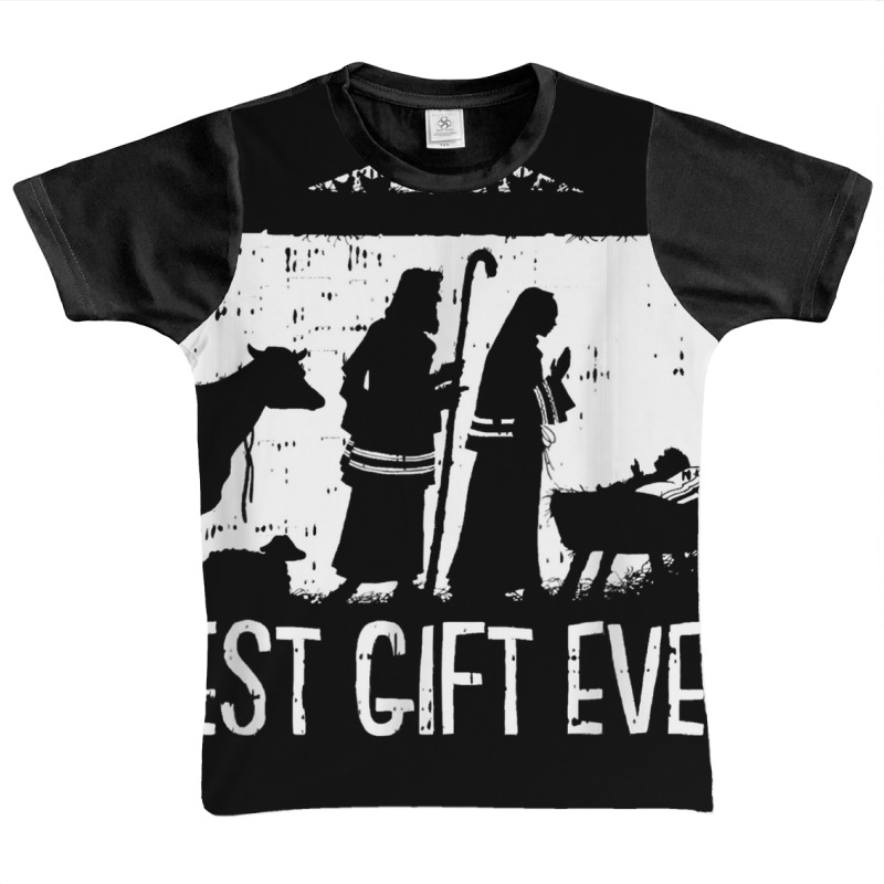 Best Ever Christmas Cool Jesus Nativity Scene Christian T Shirt Graphic Youth T-shirt by bettincam | Artistshot