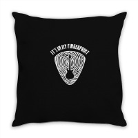 Guitar Lovers - It's In My Fingerprint Throw Pillow | Artistshot