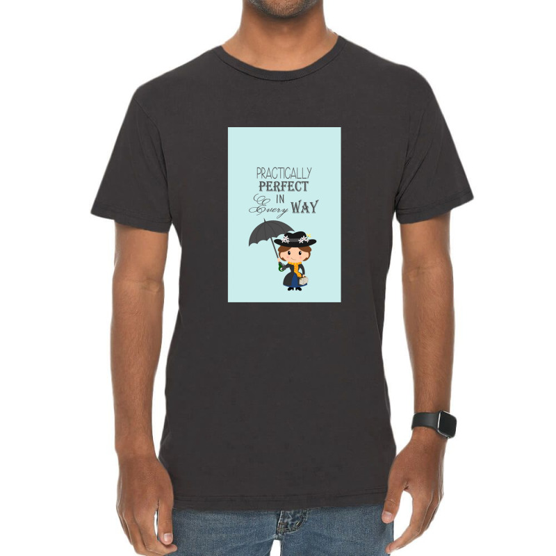 Mary Poppins   Practically Perfect Vintage T-shirt | Artistshot