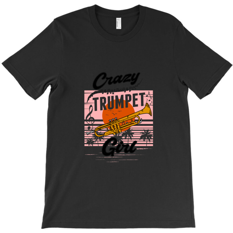 Crazy Trumpet Girl Player Musician Essential T-shirt | Artistshot