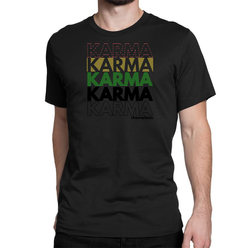 Karma Club (red, Gold, And Green) New Classic T-shirt | Artistshot