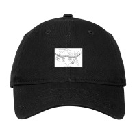 Song Cartoon  City Of New Orleans Adjustable Cap | Artistshot