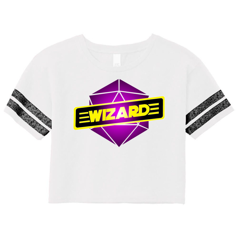 D20 Star Wizard Scorecard Crop Tee by crimznegzzk | Artistshot