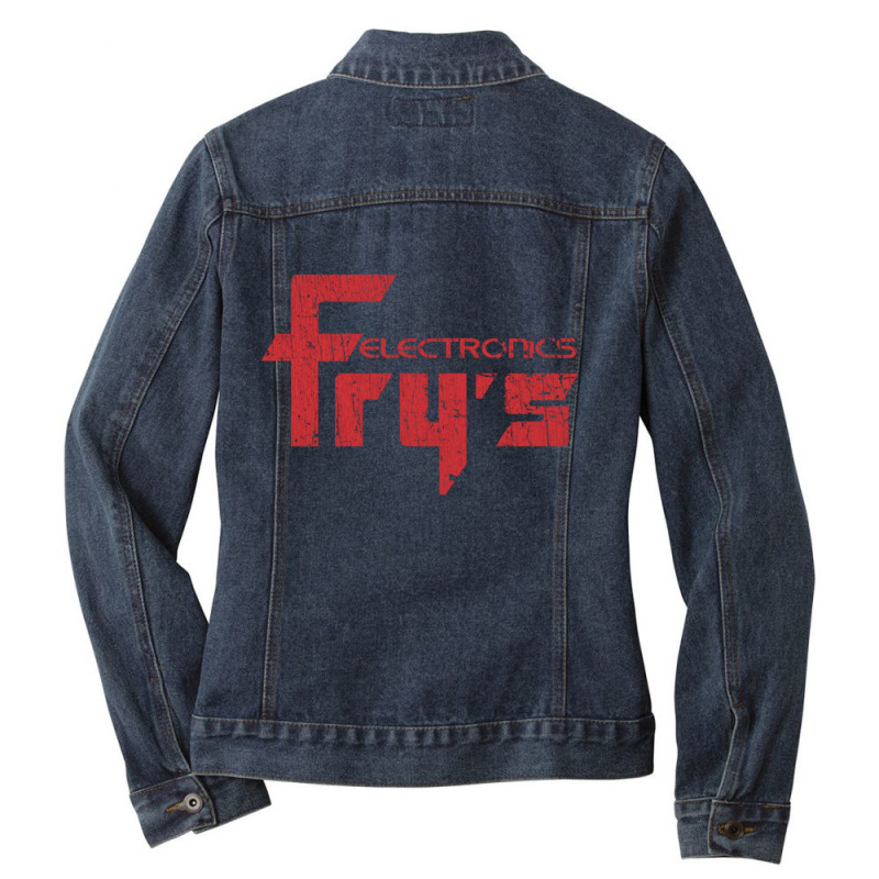 Fry’s Electronics 1985 Classic Ladies Denim Jacket by NancyAllen | Artistshot