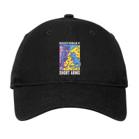 Funny Bouldering Dinosaur Adjustable Cap | Artistshot