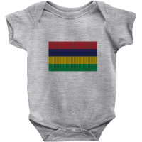 Flag Of Mauritius Baby Bodysuit | Artistshot