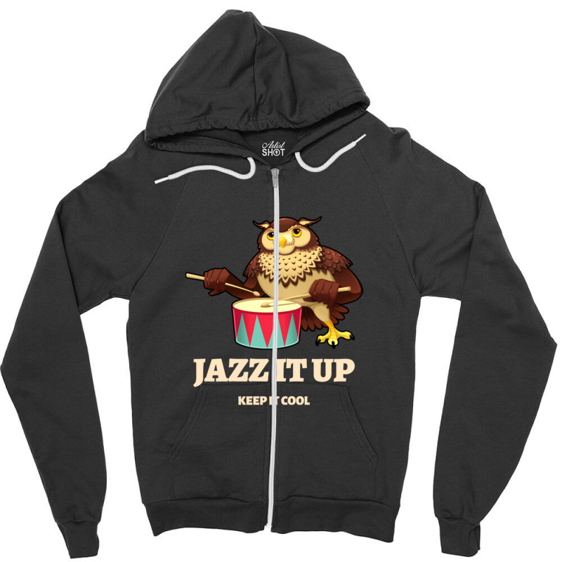 Jazz It Up Tshirt Zipper Hoodie | Artistshot