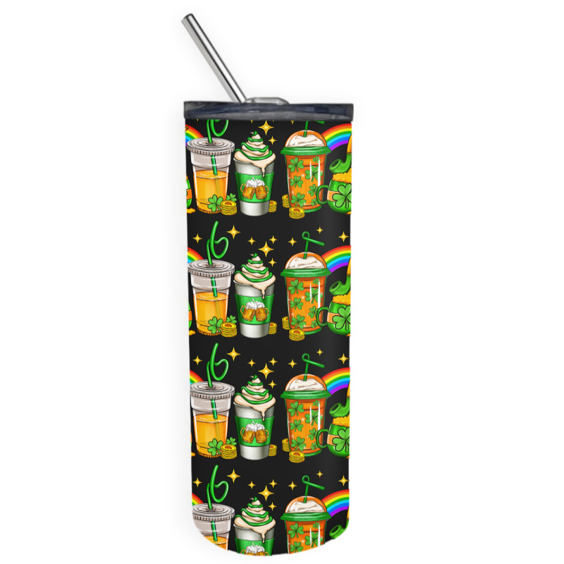 St Patricks Day Coffee Skinny Tumbler | Artistshot