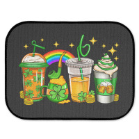 St Patricks Day Coffee Rear Car Mat | Artistshot