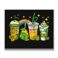 St Patricks Day Coffee Metal Print Horizontal | Artistshot