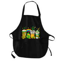 St Patricks Day Coffee Medium-length Apron | Artistshot