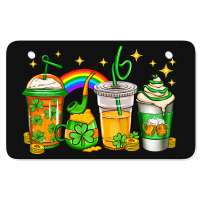 St Patricks Day Coffee Atv License Plate | Artistshot