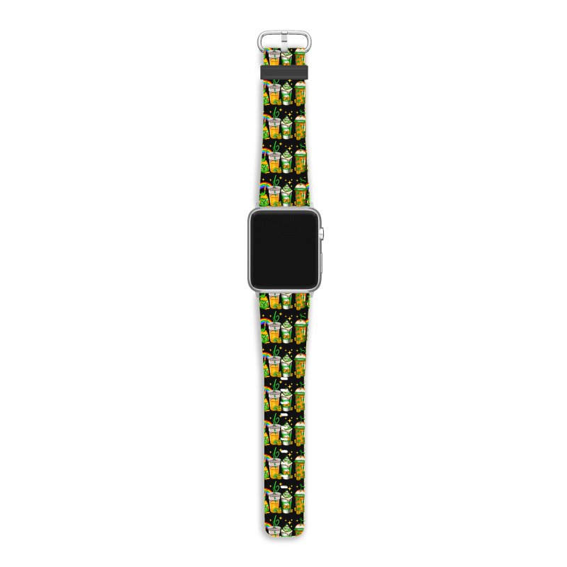 St Patricks Day Coffee Apple Watch Band | Artistshot