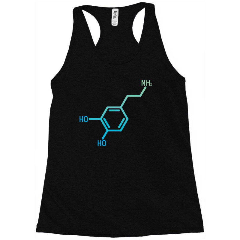 This Makes Me Happy  Dopamine Molecule Gradient 1 Racerback Tank by AaronFosterJr. | Artistshot