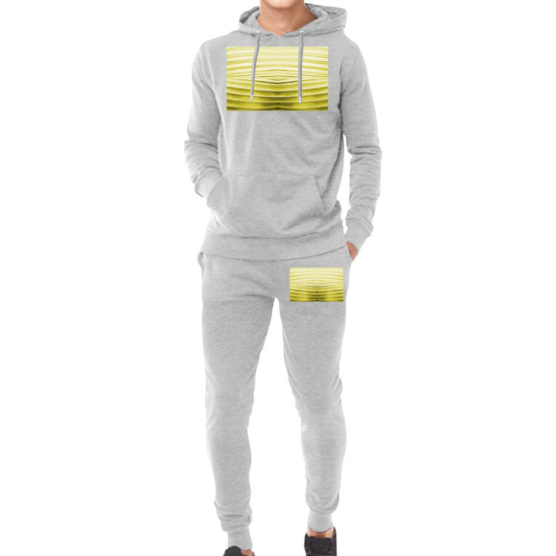 Water Reflection Abstract Hypnotic   Yellow Vintage Look Hoodie & Jogger set by gjovolyanaj | Artistshot