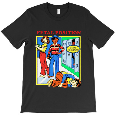 Assume The Fetal Position T-shirt Designed By Tony L Barron